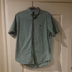 Ralph Lauren Green Plaid Casual Shirt